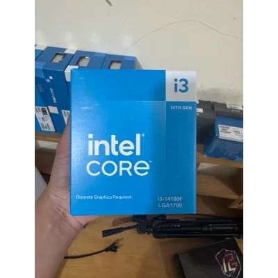 CPU Intel Core i3 14100F new box (Intel LGA1700 - 4 Core - 8 Thread - Base 3.5Ghz - Turbo 4.7Ghz - Cache 12MB)