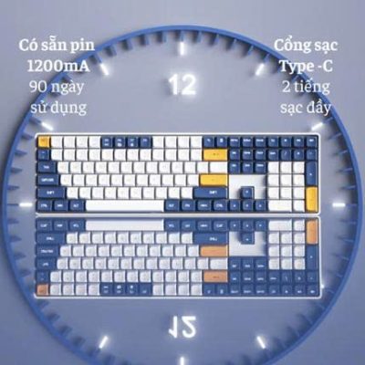 Bàn phím cơ Darkflash GD108 / GD100 không dây - Bảo hành 12 tháng