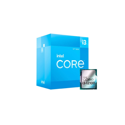 Bộ vi xử lý Intel Core i3 12100 / 3.3GHz Turbo 4.3GHz / 4 Nhân 8 Luồng / 12MB / LGA 1700 ( tray )