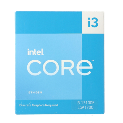 Bộ vi xử lý Intel Core i3 13100F / 3.4GHz Turbo 4.5GHz / 4 Nhân 8 Luồng / 12MB / LGA 1700 ( tray )
