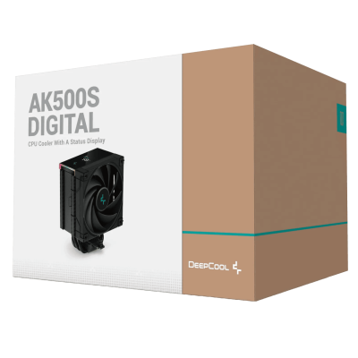 Tản nhiệt khí CPU DeepCool AK500S DIGITAL - Black ARGB