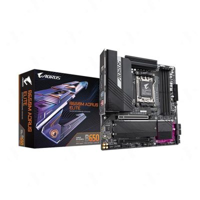 Bo mạch chủ Mainboard Gigabyte B650M AORUS ELITE AX DDR5 (Wifi+Bluetooth)