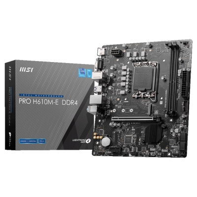 Bo mạch chủ MSI PRO H610M-E DDR4